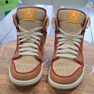 Nike Air Jordan 1 High Burger Size 9